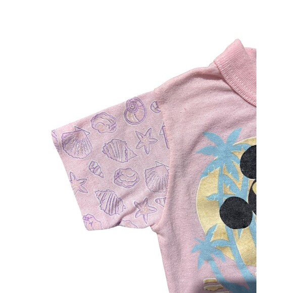 Vtg Mickey and Minnie Beach Shirt The Walt Disney Company Sz 4T - Picture 10 of 14